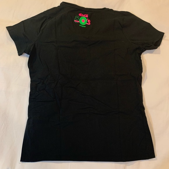 Retro Black “I ❤️the 80’s” t-shirt from Cafe 80’s in Prague, Czech Republic - Picture 3 of 5